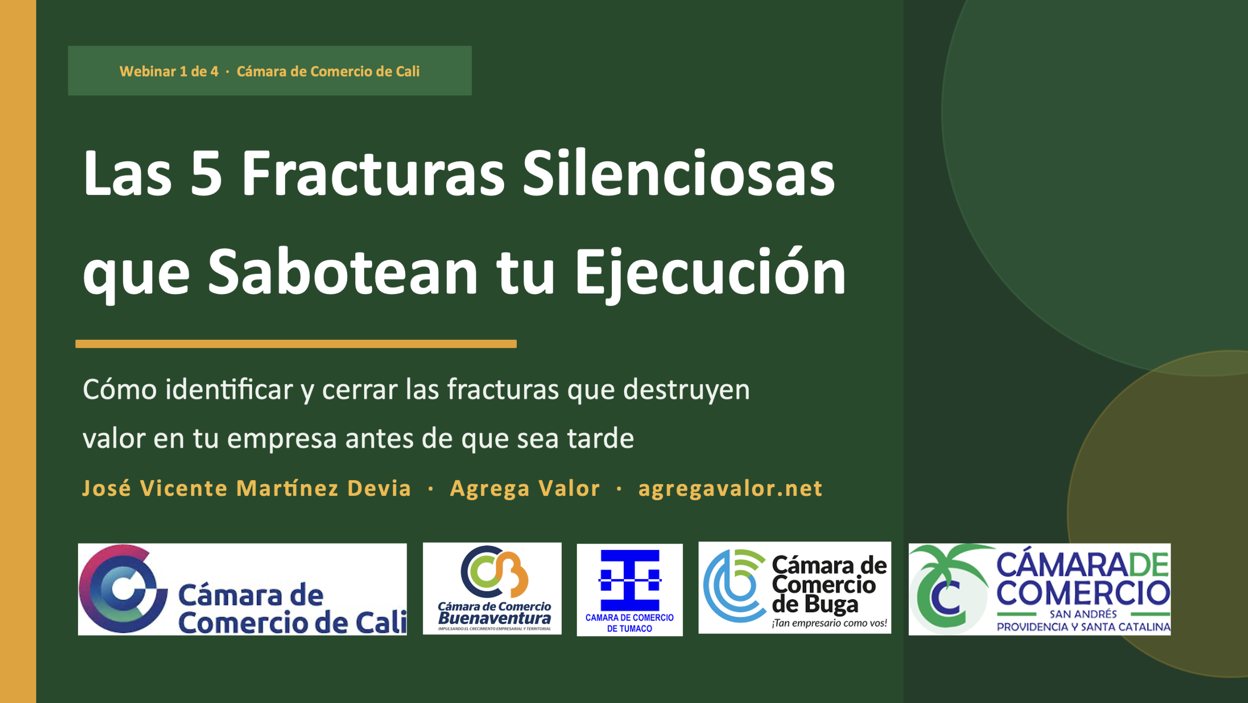 Identifica que frena a tu equipo directivo en el logro de los resultados. 1 de 4 webinars que ayudan a mejorar la alineación del equipo